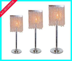 Offre Spéciale grand cristal bougie pilier fait à la main maison jardin décor pour les mariages éclairage décoration élégant pilier bougeoir - Product Image 4