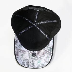 Casquette de sport unisexe personnalisée à 5 panneaux en toile, avec logo brodé 3D, style 'Dad Hat' - Product Image 4