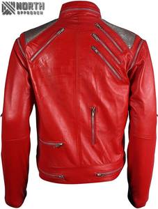 แจ็กเก็ตหนังแท้สำหรับผู้ชายแจ็กเก็ตหนังแท้สำหรับผู้ชายเสื้อแจ็กเก็ตสำหรับผู้ชายขนาดพิเศษออกแบบโลโก้ได้ตามที่ต้องการ - Product Image 4