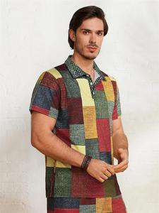 Polos élégants 100% coton 2025 polos respirants tendance pour hommes Nouveau design personnalisé T-shirt polo en gros - Product Image 2