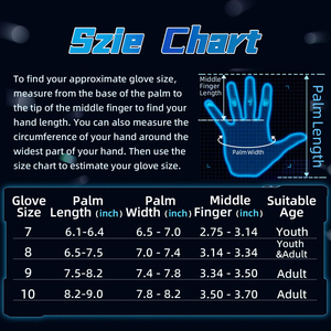 ถุงมือผู้รักษาประตูหนังสำหรับเยาวชนแบบปรับได้สำหรับฝึกซ้อมกลางแจ้งพร้อมผ้าป้องกันนิ้วและระบายอากาศได้ดี - Product Image 6