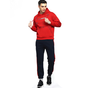 Ensemble de survêtement pour homme, pantalon de jogging décontracté et sweat à capuche, léger et confortable, ensemble de survêtement ajusté pour homme - Product Image 1