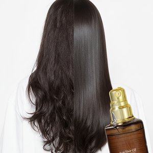 [OEM] Huile de traitement des cheveux d'açai nourrissante à base de plantes K-Beauty Réparation des cheveux abîmés Protecteur thermique intensif aux graines d'argan et de mangue - Product Image 3