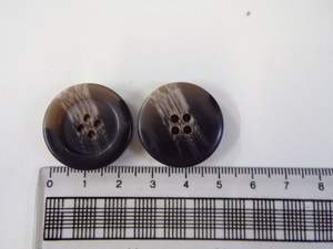 Best Quality Buffalo Horn Button Blank Customization Size and Big and <b>Short</b> Size Available Agate - Product Image 6