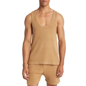 Camiseta Deportiva de Alta Calidad Personalizada para Hombre, Ropa Deportiva Informal y a la Moda, Camiseta sin Mangas para Entrenamiento Físico con Decoración de Encaje, Venta al por Mayor - Product Image 1