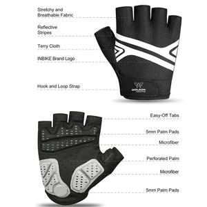 Wolson Industry Logo personnalisé Gants de gymnastique unisexe Gants d'haltérophilie pour hommes femmes Gants personnalisés pour l'entraînement à la main - Product Image 2
