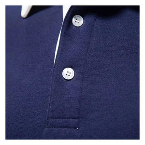 Polo à manches longues 100 % coton pour hommes, personnalisable avec logo imprimé ou brodé, idéal pour le travail – Vente en gros - Product Image 4