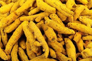 Doigts de curcuma indiens authentiques 100% naturels sans additifs durée de conservation 24 mois-soigneusement récoltés emballés pour la cuisson mélange - Product Image 5