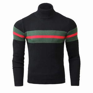 2025 New Arrival Wholesale Fashion Casual <b>Men's</b> Pullover Turtleneck <b>Long</b> <b>Sleeve</b> Sweatshirt <b>Top</b> Selling <b>Men</b> Sweatshirts - Product Image 5