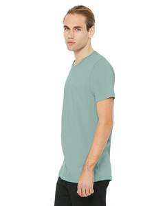 T-shirt uni classique à demi-manches pour hommes T-shirt unisexe de style de rue à col rond T-shirts teints en vêtements US Blanks Chemise basique à manches courtes - Product Image 3
