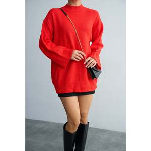 Pull à col roulé rouge - Product Image 5