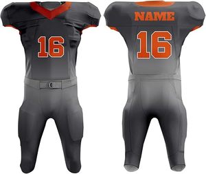 Conjunto de Uniforme de Fútbol Americano Transpirable que Absorbe la Humedad, Manga Corta, Unisex, Proveedor Mayorista - Product Image 4