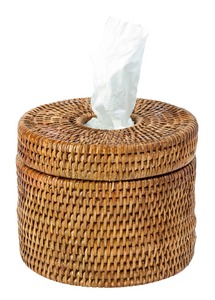 Porte-papier toilette sur pied, boîte de rangement artisanale, écologique, naturel, décoration intérieure et extérieure, vente en gros du Vietnam - Product Image 3