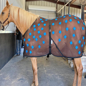 TAPIS DE CHEVAL MAGNÉTIQUES EN MAILLE DE HAUTE QUALITÉ EN TISSU DE MAILLE LÉGÈRE SOUS LES TAILLES ET COULEURS ASSORTIES - Product Image 3
