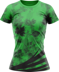 T-shirt d'été à la mode à col rond et à manches courtes pour femmes, avec logo personnalisé, en tissu de qualité, couleur unie, nouvel arrivage - Product Image 3