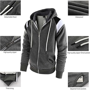 500 GSM Straight Leg Jogging <b>Suit</b> Distressed Winter Sweat <b>suit</b> Hoodies and Sweatpants for Men uploaded by Dress Sports - Product Image 2