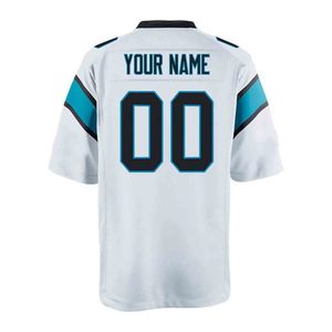 Maillot de football américain personnalisé sublimé pour homme, col en V, manches courtes, polyester anti-humidité, nom de l'équipe 00, blanc, turquoise, noir - Product Image 2