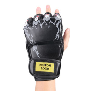 Guantes MMA de venta directa de fábrica profesional, guantes de boxeo de entrenamiento geniales baratos con logotipo personalizado, tarifa al por mayor, OEM personalizado - Product Image 4