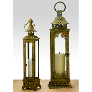 Lanterne en métal antique avec porte-bougie classique Nouvelle arrivée Style européen Lanterne de jardin décorative antique pour Noël - Product Image 5