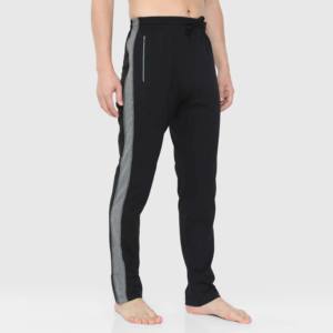 Pantalons pour hommes de qualité supérieure pantalons de survêtement en coton évasé lavé élastique taille moyenne survêtement différentes couleurs disponibles en gros pour les garçons - Product Image 1