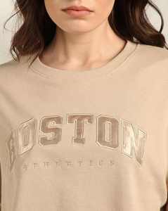 เสื้อยืดทรงบ็อกซี่สำหรับผู้หญิงรุ่นใหม่ล่าสุด |   เสื้อยืดแขนสั้นลำลองผ้าฝ้าย 100% สำหรับฤดูร้อน |   เสื้อยืดผู้หญิงสั่งทำขายส่ง - Product Image 4