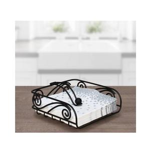 Porte-mouchoirs en fil métallique fait main rustique pour table à manger, maison et salle de bain avec un design élégant, artistique et robuste - Product Image 3