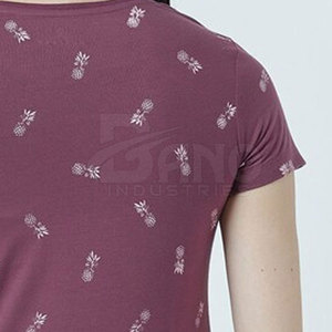 Mejores ventas bajo precio mujeres camisetas personalizadas al por mayor mujeres camisetas de tacto suave mujeres camisetas - Product Image 5