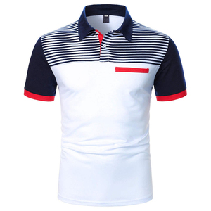Vente chaude Polo Marque Privée Fabriqué En Usine Nouveau Style Tendance Hommes Polo Tissu Respirant Slim Fit Hommes Polos - Product Image 4