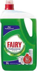 Fairy Professional Washing Up Liquid Original 5L - Product Image 4