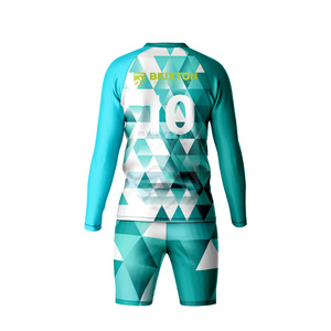Venta al por mayor de fábrica de logotipo personalizado de fútbol uniforme sublimado Jersey pantalones cortos de secado rápido transpirable OEM/ODM suministro - Product Image 2