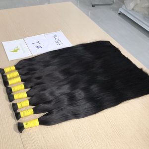 Extensions de cheveux en vrac Virgin Remy Extension de cheveux humains Toutes les couleurs Hot Trendy 2024 Product - Product Image 6