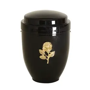 Urne en acier inoxydable de haute qualité pour les cendres humaines, solide, sécurisée et résistante aux intempéries, conçue pour une conservation durable des cendres - Product Image 6