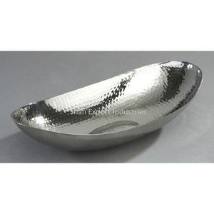 Forme de coeur aluminium rose émail couleur Fruits fruits secs et pop-corn bol de service et plat pour décor de table de cuisine - Product Image 4