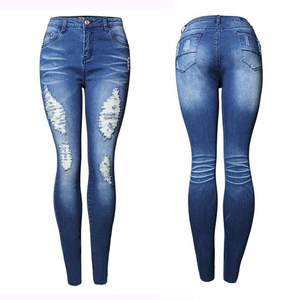 Jean en Denim de haute qualité pour femmes, pantalon décontracté de qualité supérieure, collection 2022 - Product Image 5