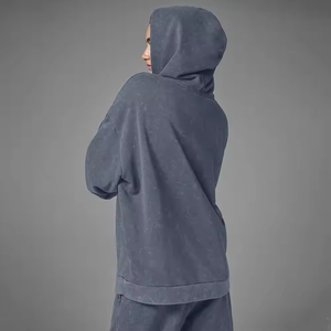 Conjunto Deportivo Personalizado para Mujer, Sudadera con Capucha y Pantalones Deportivos con Bordado Desgastado Rosa, Traje Deportivo Informal - Product Image 6