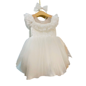 Vestido Maxi Casual sin Mangas Estilo Halter para Niñas, Diseño en Capas, ODM, Transpirable, Ecológico, Tallas Personalizadas, Variedad de Modelos - Product Image 1