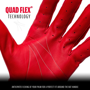 NewStyle Franklin Batting Glove 100% Premium Cabretta Leather Diseño único Venta al por mayor Rate Baseball Batting Gloves - Product Image 3