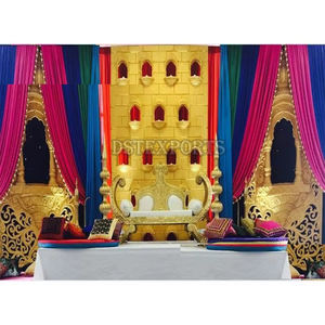 ตกแต่งเวทีแต่งงานมุสลิมอาหรับตกแต่งเวทีงานแต่งงานมุสลิม - Product Image 1