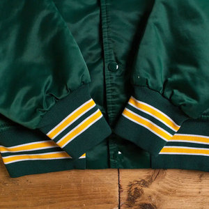 Winter <b>Canvas</b> <b>Jacket</b> Stand Front Comfortable Casual Daily Use Street Fashion Outerwear Featuring Glossy Satin Texture - Product Image 4