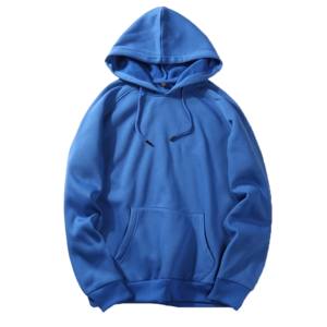 Hoodies amples polaire pour couples sweats doublés pull d'entraînement athlétique décontracté avec poche sweat à capuche vierge de haute qualité - Product Image 1
