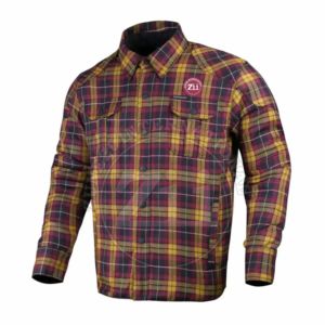 เสื้อเชิ้ตผ้าสักหลาดลายสก็อตสำหรับผู้ชาย คุณภาพสูง ลดราคาพิเศษ สีตามสั่ง ไซส์ใหญ่ ระบายอากาศ กันน้ำ ผ้าฝ้าย % สำหรับขี่มอเตอร์ไซค์ - Product Image 6