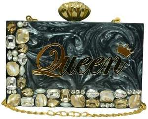 Bolso de Mano de Resina con Diseño Personalizado, Moderno y Elegante, con Diseño de Ángel y Amor, Pintado a Mano, Precio de Fábrica para Pedidos al por Mayor - Product Image 3