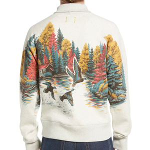 2024 último estilo sudaderas de invierno bordadas para hombres tela de alta calidad al por mayor en Pakistán - Product Image 2