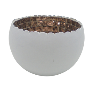 Vaisselle Décoration Fer Votif Bleu Feuille Votive Bougeoir Pour Salon Décor À La Main Personnalisé - Product Image 5