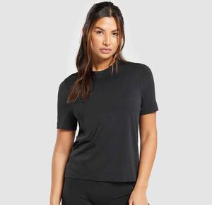 Best Quality Custom logo Wholesale Women's Casual Breathable <b>Summer</b> <b>T</b>-<b>Shirts</b> with Logo Plain Dyed Knitted 100% Cotton wholesale - Product Image 1