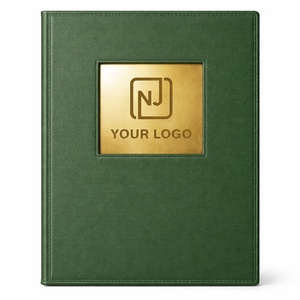 Cubierta de Menú Personalizada de Cuero PU OEM con Capacidad para Múltiples Páginas, Logotipo Personalizado para Restaurantes y Hoteles, Fabricante con MOQ Bajo - Product Image 1