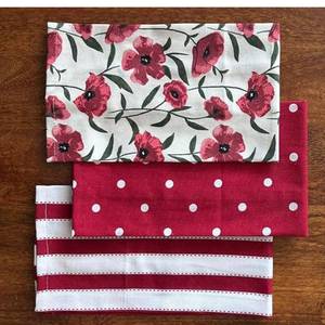 Serviettes de cuisine en coton brodé de haute qualité, couleurs vives, motifs personnalisés pour le nettoyage domestique - Product Image 1