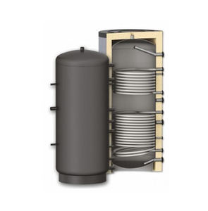 Apprêt de réservoirs tampons à haute température de 1000 litres écoénergétiques de haute qualité revêtu pour les chaudières à vapeur domestiques de Bulgarie - Product Image 1