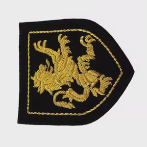 เสื้อเบลเซอร์ปักลายเส้นลวดแท่งสไตล์วินเทจปักด้วยมือสำหรับติดเสื้อผ้าหมวกเย็บติดด้วยมือด้านหลัง - Product Image 2