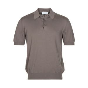 Camiseta de Golf de Algodón Sublimada Personalizada de Alta Calidad para Hombre, Corte Ajustado Informal, Manga Corta, Antiarrugas, Ecológica y Transpirable - Product Image 1